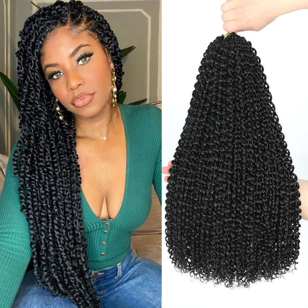 Dansama Passion Twist economy pack 18-inch bundles for easy, voluminous braids.