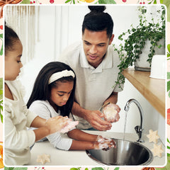 Dansib snowflake-shaped soap design adds elegant winter charm.