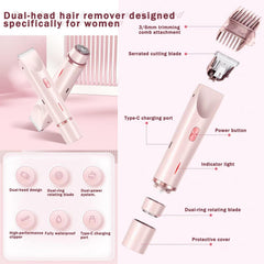 Darmave bikini trimmer for women outdoors with USB charging