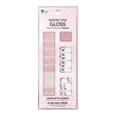 Dashing Diva Gloss Light Show wraps deliver a long-lasting gel look with no dry time.