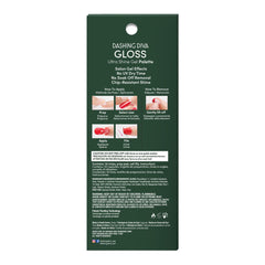 Dashing Diva Gloss ombré gold glitter nails deliver quick glam at home.