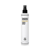 DASHU Mega Hold Spray bottle front view, all-day fixation ready for styling.