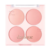 Dasique Blending Mood Cheek Candy Berry palette with four blendable pinks for a rosy-cheek glow.