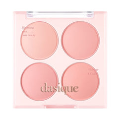 Dasique Blending Mood Cheek Candy Berry palette with four blendable pinks for a rosy-cheek glow.