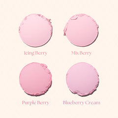 Dasique Blending Mood Cheek 08 swatch blueberry-02 shows subtle translucency for natural contour.