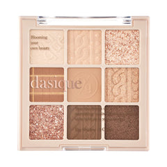 dasique Shadow Palette #15 Beige Knit compact open showing cozy beige tones for versatile looks