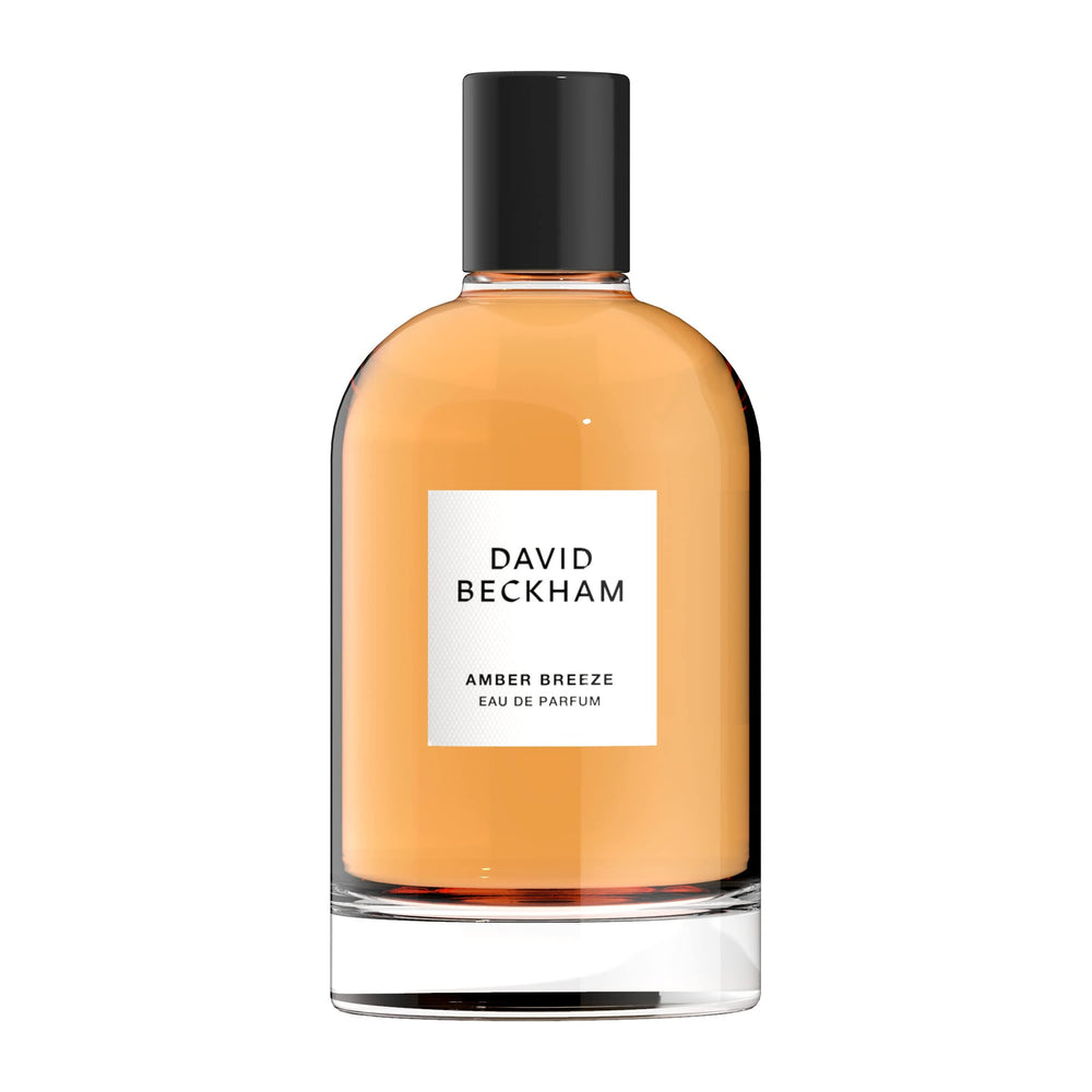 David Beckham Amber Breeze bottle close-up for everyday wear.