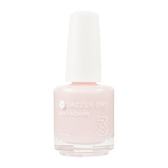 Dazzle Dry Nail Lacquer Step 3 Strawberry Macaron bottle shows quick-dry, long-lasting color.