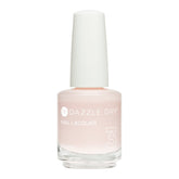 Dazzle Dry Prima Ballerina base swatch for French-ready manicure