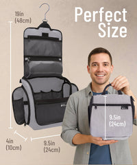 DD D&D Wanderlust toiletry bag water-resistant-nylon protects cosmetics on trips