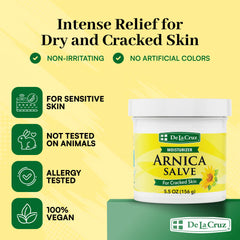 De La Cruz Arnica Salve, crema para manos secas y suaves