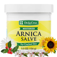 De La Cruz Arnica Salve, crema para pies secos con hidratación duradera