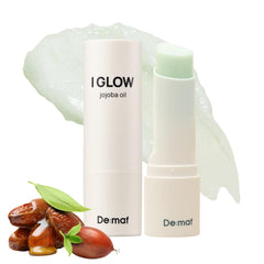 De:maf Glow Jojoba Oil Multi Balm in jar for all-over moisture.