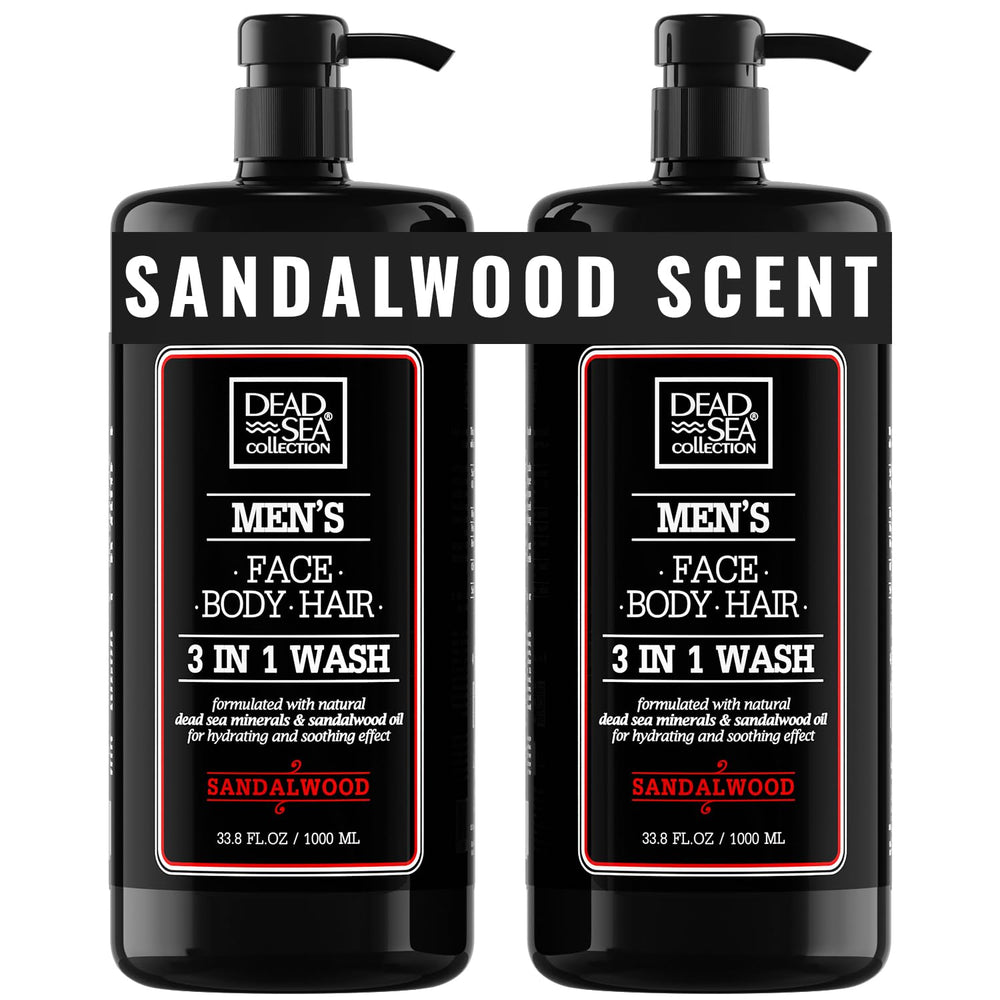 Dead Sea Collection mens 3in1 sandalwood box highlight value for daily routine