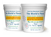 Dead Sea Warehouse dead sea salts bath bowl for a relaxing mineral soak.