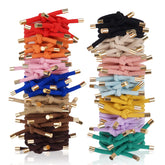 DealEachDay hair ties 56pc pack with 14 colors for versatile daily styling options
