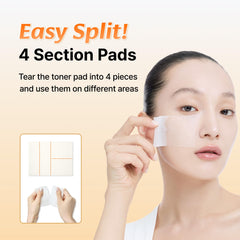 DearKlairs Easy Pick & Stick velcro detail showing targeted, mess-free use