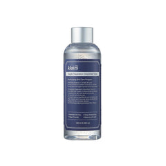 DearKlairs toner on cotton pad illustrating skin prep before serums