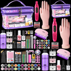 Deciniee nail kit glitter powder with 24 colors enables diverse nail art ideas.