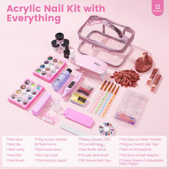 Deciniee practice fingers with adjustable joints for realistic nail art training.