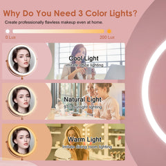 DEIOVWXS 360-degree rotation lets you find the perfect angle