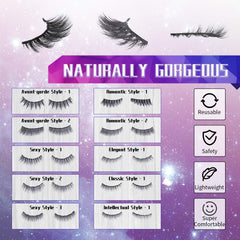 DEJAVIA professional tweezers enable precise lash placement