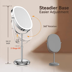DeLanges 7X magnification mirror ideal for brows and lash detailing.