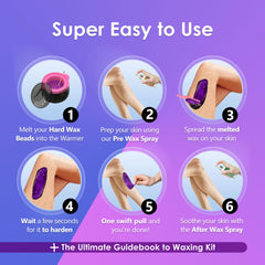 DELEXI waxing sticks provide precise application and clean results