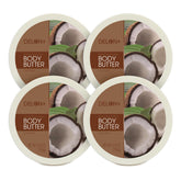 DELON Intense Moisturizing Body Butter coconut jar closeup for deep hydration