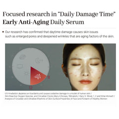 DEMAR 3 Signature ESTUD pore ampoule visual emphasizing clear, radiant complexion.