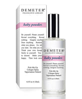 DEMETER Baby Powder bottle front view for daily fresh fragrance.