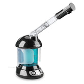 Denfany facial steamer extendable arm 360 rotating for comfortable at-home spa sessions