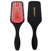 Denman D38 Petite Detangler front view shows paddle brush for quick, snag-free detangling.