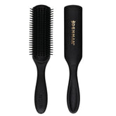 Denman Jack Dean D3 all-black 7-row brush detangles curls smoothly for easier styling