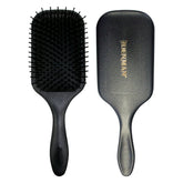 Denman large paddle cushion hair brush headshot for gentle detangling and salon-ready styling.