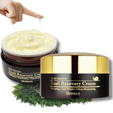 Deoproce snail recovery cream bottle highlighting lightweight hydration.