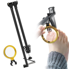 DEPSUNNY foldable long-handle toenail clippers with magnifier ease trimming