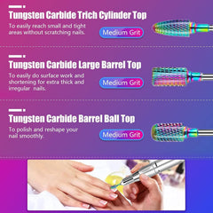 Depvko diamond carbide bits for precise acrylic removal and shaping.