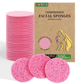Derloyo compressed facial sponges pack — travel-ready and perfect for daily cleansing.
