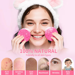 Derloyo sponge in hand — easy grip for precise cleansing.