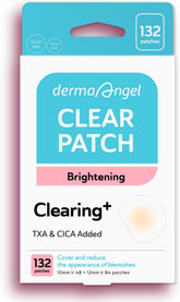 DERMA ANGEL dark spot patches pack front, ultra-thin for daily wear.