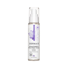 Derma E Advanced Peptides Serum bottle front promotes hydration and smoother skin
