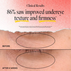 Derma E eye patches rose water hibiscus petals close-up illustrate soothing hydration