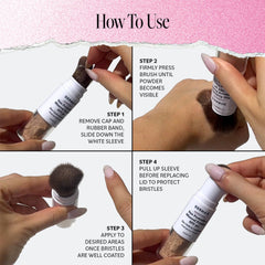Derma E oil-control powder provides a matte finish.
