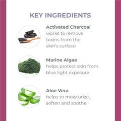 Derma E Purifying Daily Detox Scrub Kimarine Wakame seaweed hydrates and nourishes skin.