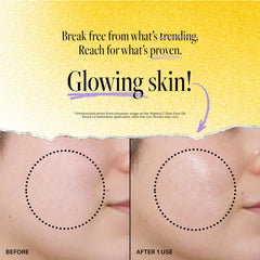 Derma E Vitamin C Glow Face Oil with seabuckthorn supports skin health and hydration.