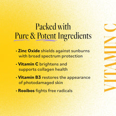Derma E Vitamin C Weightless Moisturizer SPF 45 texture smooths skin and blends under makeup.