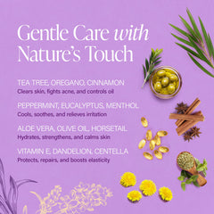 Derma-Nu Tea Tree Body Wash Lavender-Vanilla aroma provides relaxing spa-like shower.