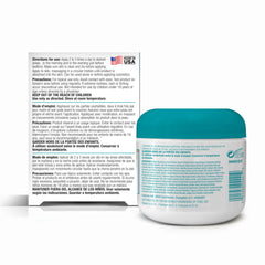 Dermactin Crepe Be Gone rich hydration swatch shows deep moisturization for neck skin.