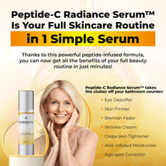 Dermacyl Vitamin-C serum application shot for even skin tone